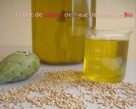 Huile de p�pins de figue de barbarie